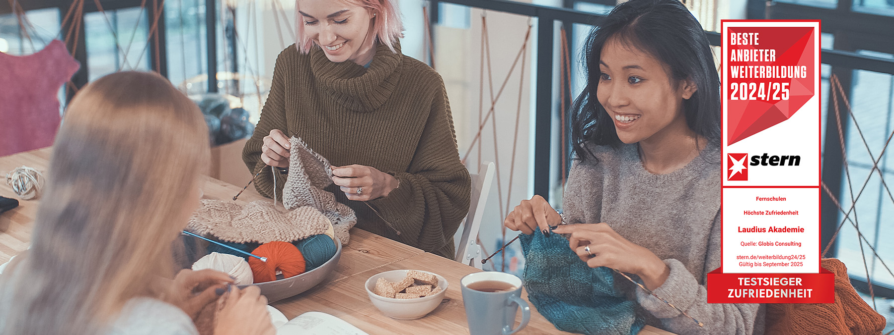 Modernes Stricken